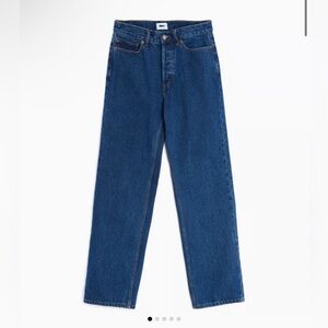 OBEY Clothing Hardwork Men's Denim Pants Stonewash Indigo Size 27 NWT